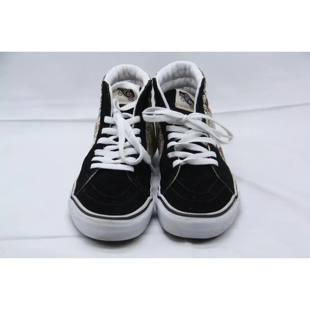Vans Shoes Breast Cancer Awareness Womens Size 7 Sk8-Hi Black Skate High Top